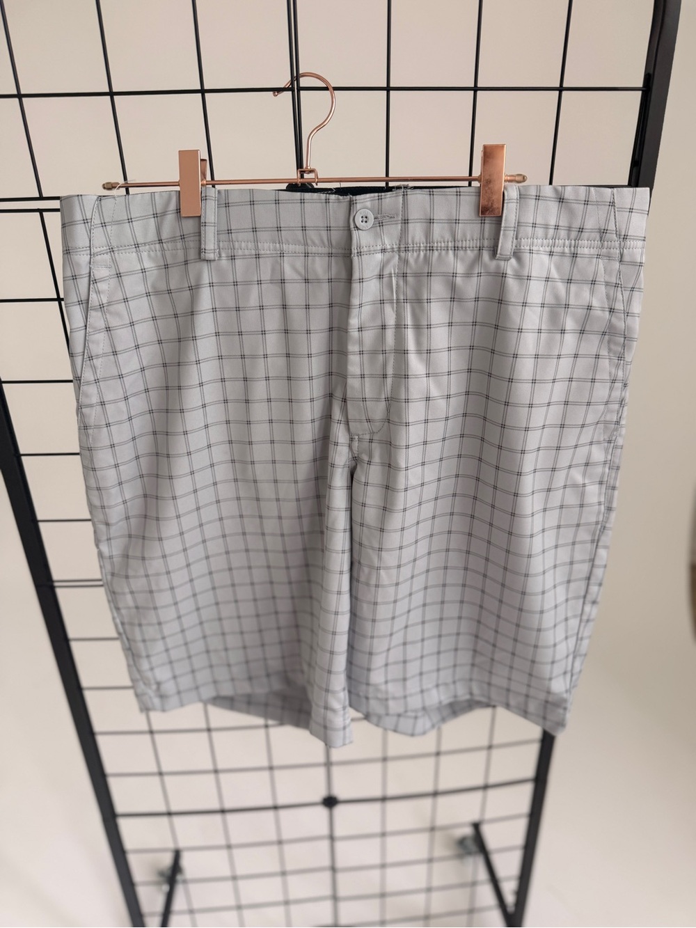 Nike Dri-Fit plaid Golf Shorts